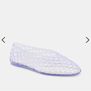 Dolce Vita Jam flats - crystal jelly  -  Transparent Women’s jelly sandal Shoe